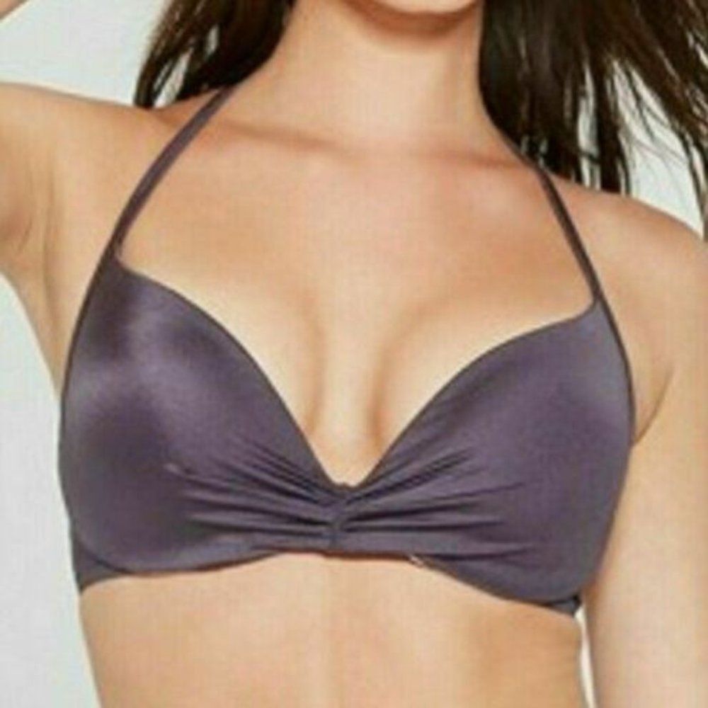 💥NWOT Shade & Shore Dream Halter Bikini Top Sz 38DD